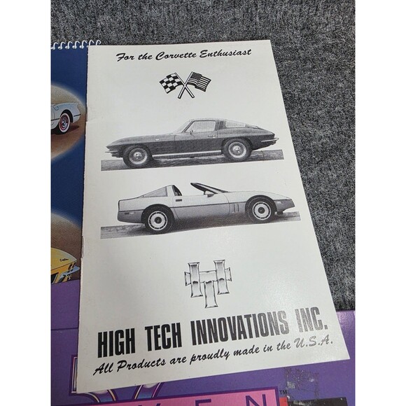 Vintage Corvette Ephemera Lot 1992 Calendar, Brochures & Cards USA - Picture 6 of 10
